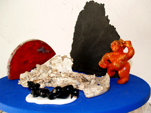 Bain de soleil sur la banquise.